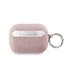 Karl Lagerfeld PU Embossed Choupette Head Apple AirPods Pro 2 tok, rózsaszín