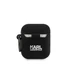 Karl Lagerfeld Rue St Guillaume Silicone Apple AirPods 1/2 tok, fekete